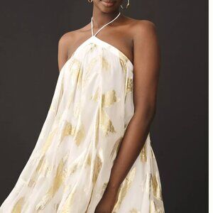 Pinnacle by Shruti Sancheti Halter Swing Mini Dress